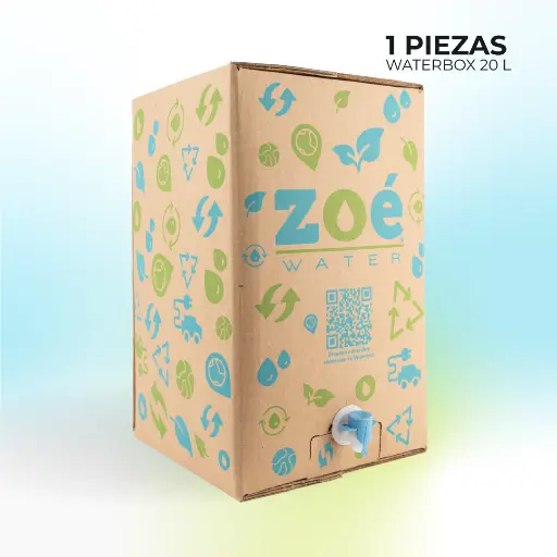 [ZWC-WB-20-1] Waterbox Zoé Water 20 lts. (1pzas)